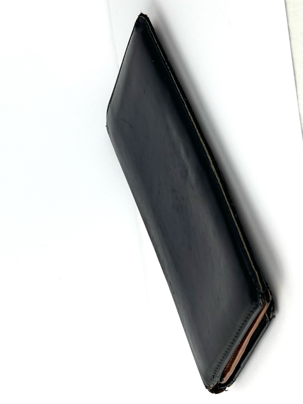 Dunhill Long Leather Wallet in Black & Sable Brown - Picture 13 of 14